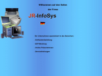 jr-infosys.de Webseite Vorschau