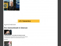 js-carservice.de Webseite Vorschau