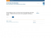 stefanrohmann.wordpress.com Webseite Vorschau