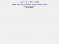 jschenk.de Webseite Vorschau