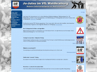 ju-jutsu-waldkraiburg.de Webseite Vorschau