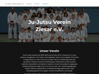 ju-jutsu-ziesar.de Webseite Vorschau