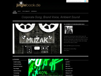 jinglebook.wordpress.com Webseite Vorschau