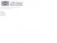 jjb-sound.de Webseite Vorschau