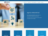agentur-mitterlehner.at Webseite Vorschau