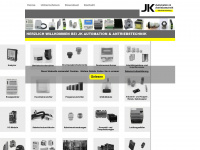 jk-automation-antriebstechnik.de Webseite Vorschau