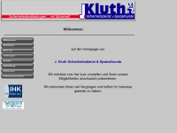 jkluth-spezialhunde.de Webseite Vorschau