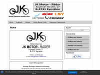 jkmotor-raeder.com Webseite Vorschau