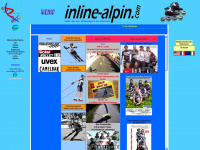inline-alpin.com Webseite Vorschau