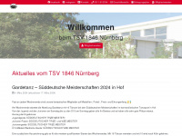 tsv1846nuernberg.de Webseite Vorschau