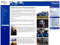 thw-badstaffelstein.de Webseite Vorschau