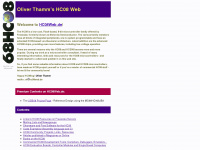hc08web.de Webseite Vorschau