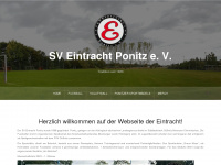 eintracht-ponitz.de Webseite Vorschau