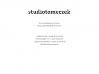 studio-tomeczek.de Webseite Vorschau