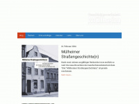 geschichtswerkstatt-muelheim.de Webseite Vorschau
