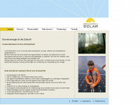 braunstein-solar.de Webseite Vorschau