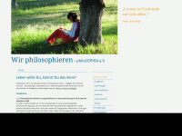 philopage.de Webseite Vorschau