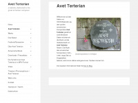 terterian.org Webseite Vorschau
