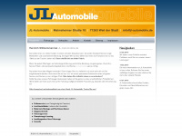 jl-automobile.de Webseite Vorschau
