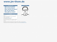 jm-thom.de Webseite Vorschau