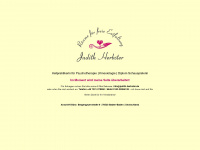 judith-herbster.de Webseite Vorschau