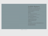 judith-rakers.com Webseite Vorschau