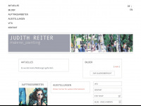 judith-reiter.com Webseite Vorschau
