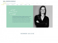 judithscholz.de Webseite Vorschau