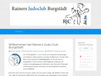 judo-burgstaedt.de Webseite Vorschau