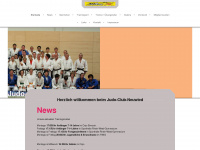 judo-club-neuwied.com Webseite Vorschau