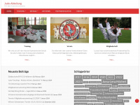 judo-tbb.de Webseite Vorschau