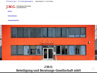 jmg-gmbh.de Webseite Vorschau
