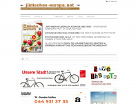 juedisches-europa.net Webseite Vorschau