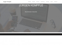 juergen-kempfle.de Webseite Vorschau