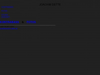 joachim-dette.de Webseite Vorschau