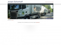 juergen-schonhoff.de Webseite Vorschau