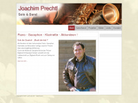 joachim-prechtl.de Webseite Vorschau