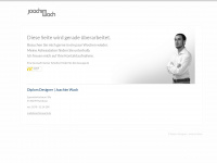 joachim-wach.de Webseite Vorschau