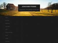 joachimfrank.info Webseite Vorschau