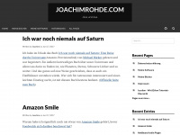 joachimrohde.com Webseite Vorschau