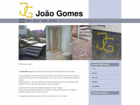 joao-gomes.de Webseite Vorschau