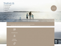 taxalis.ch Webseite Vorschau