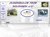 jugendclub-solingen-1908.de Webseite Vorschau