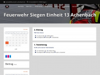 jugendfeuerwehr-achenbach.de Webseite Vorschau