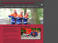 jugendfeuerwehr-hochdorf.de Webseite Vorschau