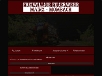 jugendfeuerwehr-mombach.de Webseite Vorschau