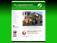 jugendfeuerwehr-ronneburg.de Webseite Vorschau