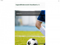 jugendfussball.eu Webseite Vorschau