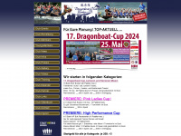 dragonboatclub.de Webseite Vorschau