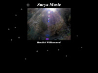 surya-music.com Webseite Vorschau